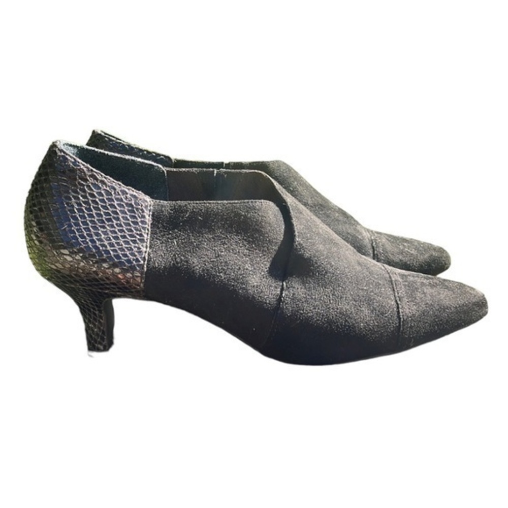 ROCKPORT Black Suede & Snakeskin
Heels / Pumps, Womens Size 8